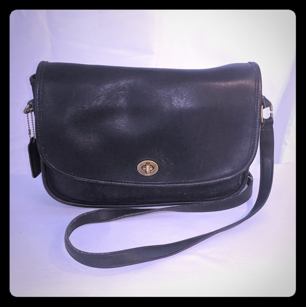 Vintage Coach leather bag